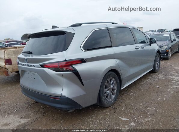 5TDKRKEC8MS052962 2021 TOYOTA SIENNA Gray Rear right