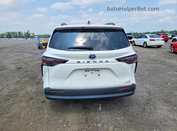 5TDKRKECXPS143526 2023 TOYOTA SIENNA White Հետևի տեսք
