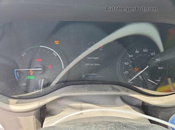 5TDKRKECXPS143526 2023 TOYOTA SIENNA White Սարքավորումների վահանակի տեսք
