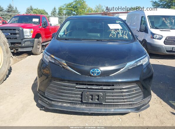 5TDKRKECXPS152744 2023 TOYOTA SIENNA Blue Instrument cluster view