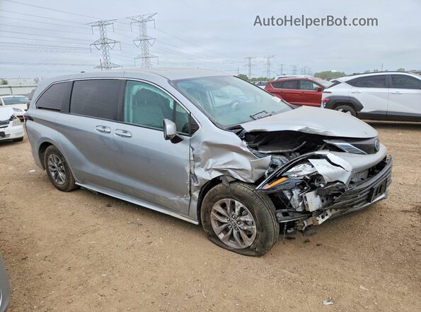 5TDKRKECXRS194253 2024 TOYOTA SIENNA Silver Առջևի աջ