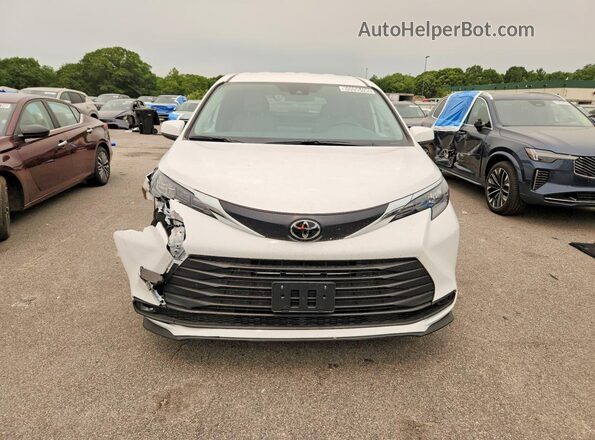 5TDKRKECXTS304645 2026 TOYOTA SIENNA Белый Вид спереди