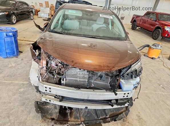 5TDKSKFC5MS034082 2021 TOYOTA SIENNA Brown Դիմացի տեսք