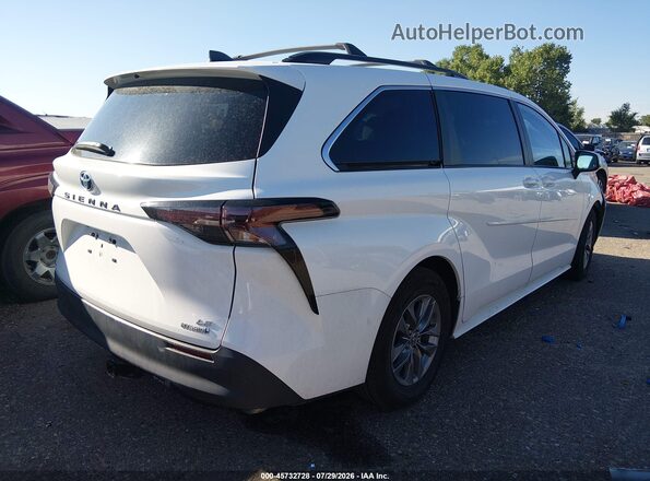 5TDKSKFC5PS074327 2023 TOYOTA SIENNA White Tył prawy