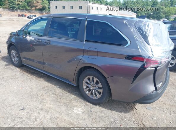 5TDKSKFC8MS011217 2021 TOYOTA SIENNA Gray სალონის 360-გრადუსიანი ხედი
