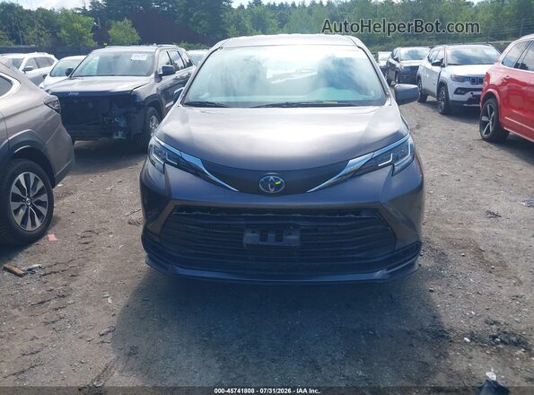 5TDKSKFC8MS011217 2021 TOYOTA SIENNA Gray ხელსაწყოთა პანელის ხედი