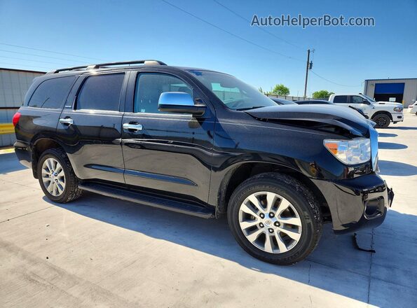 5TDKY5G10GS064348 2016 TOYOTA SEQUOIA Black წინა მარჯვენა