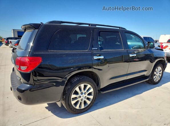 5TDKY5G10GS064348 2016 TOYOTA SEQUOIA Black უკანა მარჯვენა
