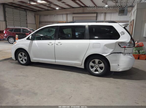 5TDKZ3DC0HS778313 2017 TOYOTA SIENNA White Панорамний вид салону 360°