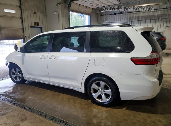 5TDKZ3DC0HS845329 2017 TOYOTA SIENNA White Tył lewy