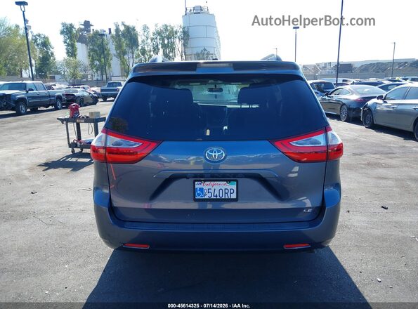 5TDKZ3DC0HS859666 2017 TOYOTA SIENNA Light Blue 
