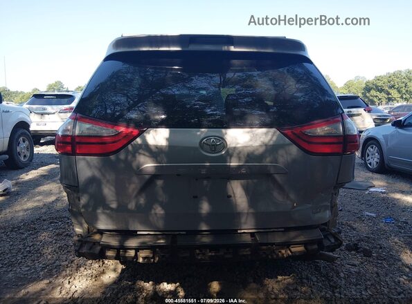 5TDKZ3DC0HS864589 2017 TOYOTA SIENNA Серебряный 