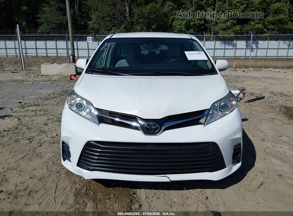 5TDKZ3DC0LS051133 2020 TOYOTA SIENNA White Rear interior view