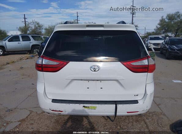 5TDKZ3DC1HS793502 2017 TOYOTA SIENNA White 