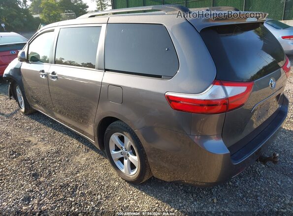 5TDKZ3DC1HS839703 2017 TOYOTA SIENNA Gray Հետևի ձախ
