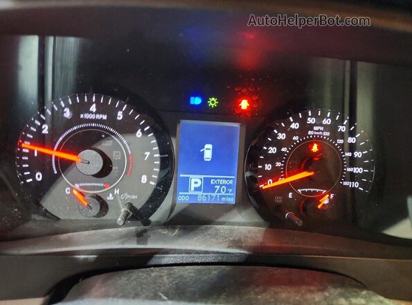 5TDKZ3DC1HS865458 2017 TOYOTA SIENNA Серый Вид щитка приборов