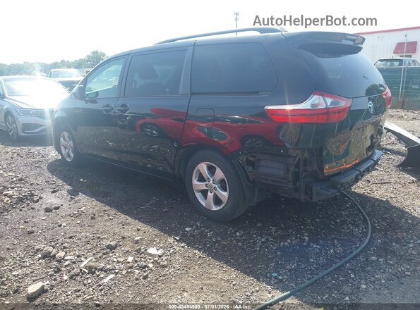 5TDKZ3DC1HS898699 2017 TOYOTA SIENNA Black Հետևի ձախ