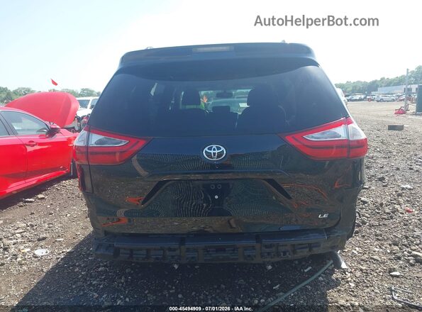 5TDKZ3DC1HS898699 2017 TOYOTA SIENNA Black 
