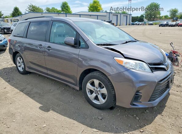5TDKZ3DC2LS055622 2020 TOYOTA SIENNA Gray Przód prawy