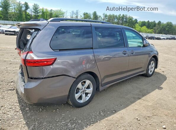 5TDKZ3DC2LS055622 2020 TOYOTA SIENNA Gray Tył prawy
