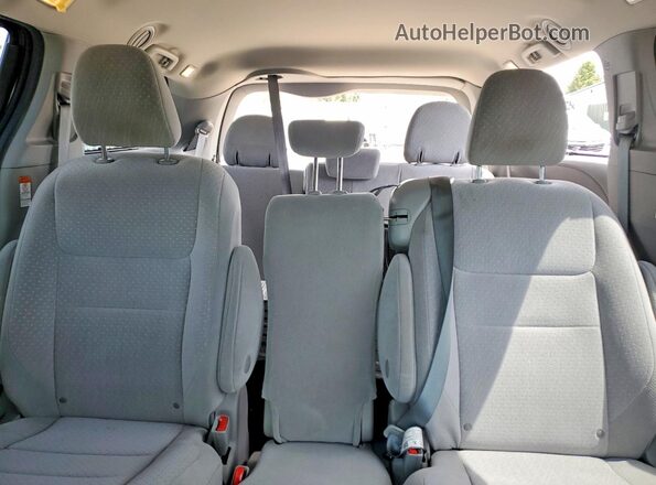 5TDKZ3DC2LS055622 2020 TOYOTA SIENNA Gray Widok tylnych siedzeń