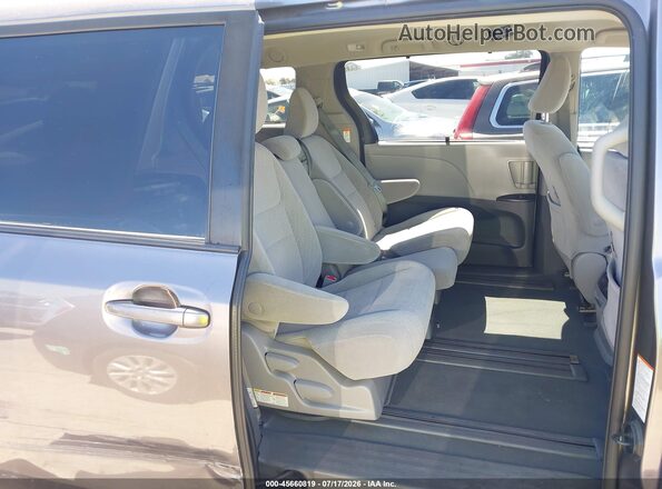 5TDKZ3DC3LS049277 2020 TOYOTA SIENNA Gray Vista de la etiqueta del VIN