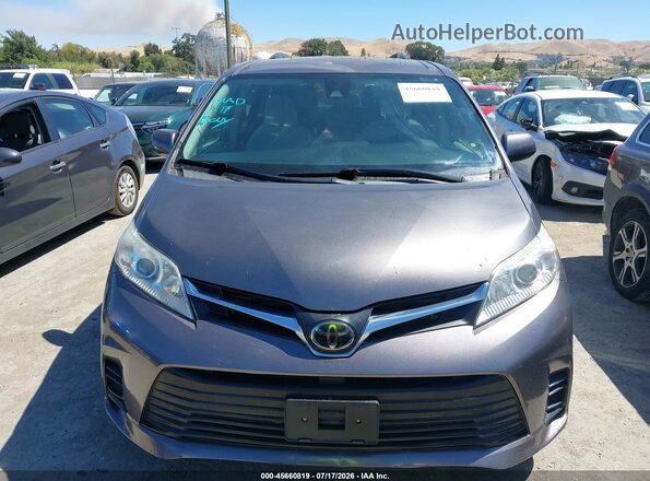 5TDKZ3DC3LS049277 2020 TOYOTA SIENNA Gray Vista del cuadro de instrumentos