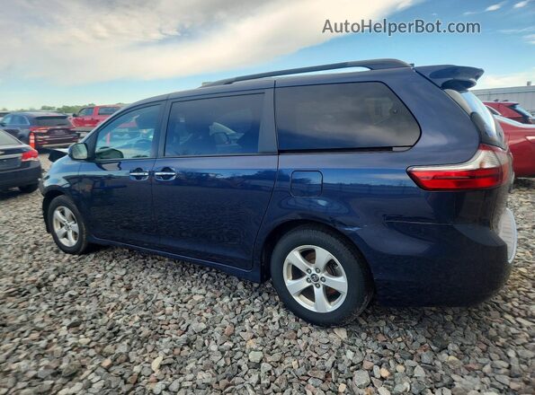 5TDKZ3DC4LS023786 2020 TOYOTA SIENNA Blue Rear left