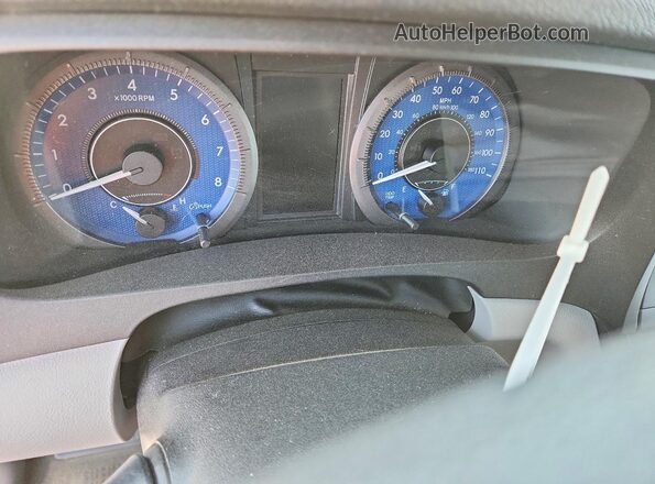 5TDKZ3DC4LS028129 2020 TOYOTA SIENNA White Instrument cluster view