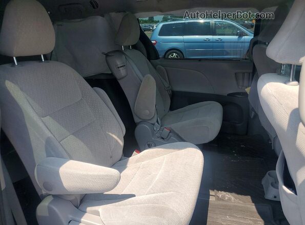 5TDKZ3DC4LS038692 2020 TOYOTA SIENNA Gray Vista interior trasera