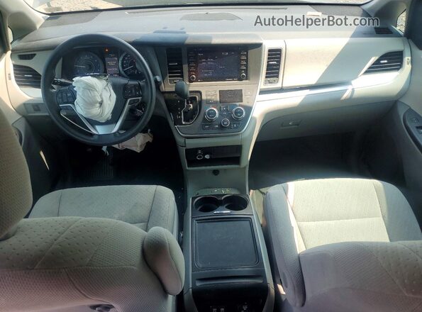 5TDKZ3DC4LS038692 2020 TOYOTA SIENNA Gray Vista del salpicadero