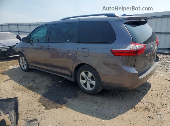 5TDKZ3DC4LS038692 2020 TOYOTA SIENNA Gray Trasero izquierdo
