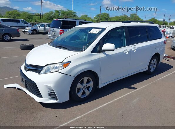 5TDKZ3DC4LS054181 2020 TOYOTA SIENNA White Передня ліва чверть