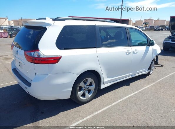 5TDKZ3DC4LS054181 2020 TOYOTA SIENNA White Задня права чверть