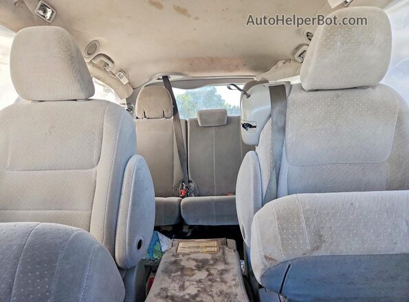 5TDKZ3DC5HS791879 2017 TOYOTA SIENNA Gray Vista de los asientos traseros