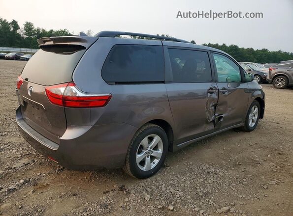 5TDKZ3DC5LS029080 2020 TOYOTA SIENNA Gray უკანა მარჯვენა