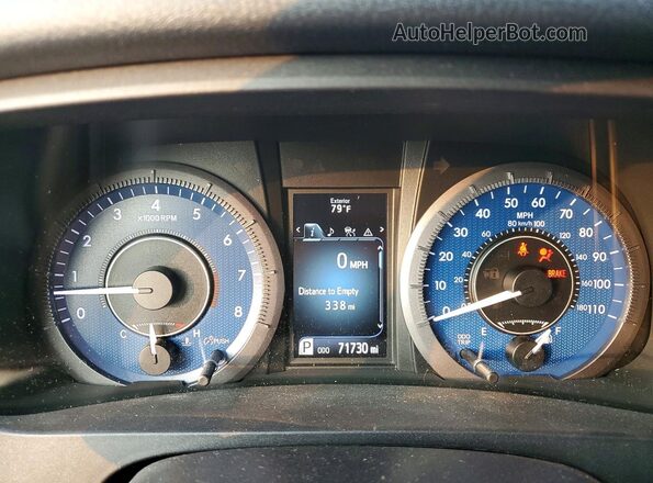 5TDKZ3DC5LS029080 2020 TOYOTA SIENNA Gray ხელსაწყოთა პანელის ხედი