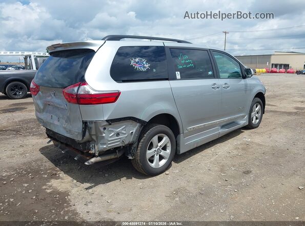 5TDKZ3DC5LS069448 2020 TOYOTA SIENNA Silver უკანა მარჯვენა