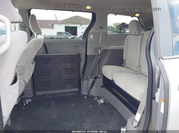 5TDKZ3DC5LS069448 2020 TOYOTA SIENNA Silver VIN კოდის სტიკერის ხედი