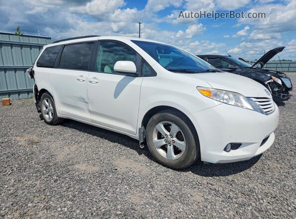5TDKZ3DC6HS853256 2017 TOYOTA SIENNA White Delantero derecho