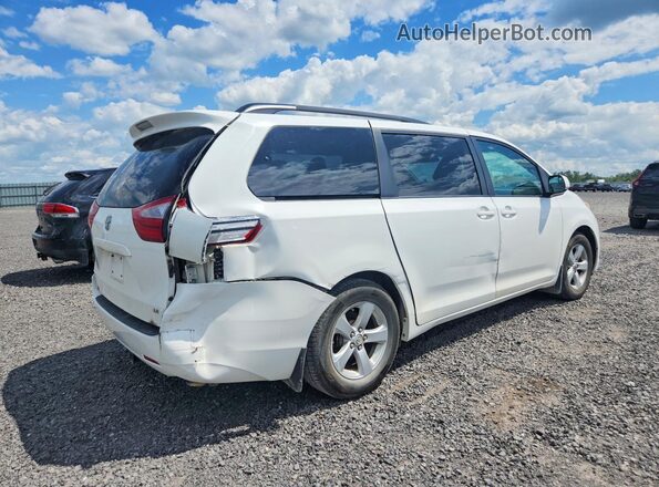 5TDKZ3DC6HS853256 2017 TOYOTA SIENNA White Trasero derecho