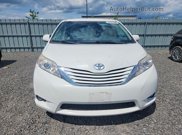 5TDKZ3DC6HS853256 2017 TOYOTA SIENNA White Vista frontal