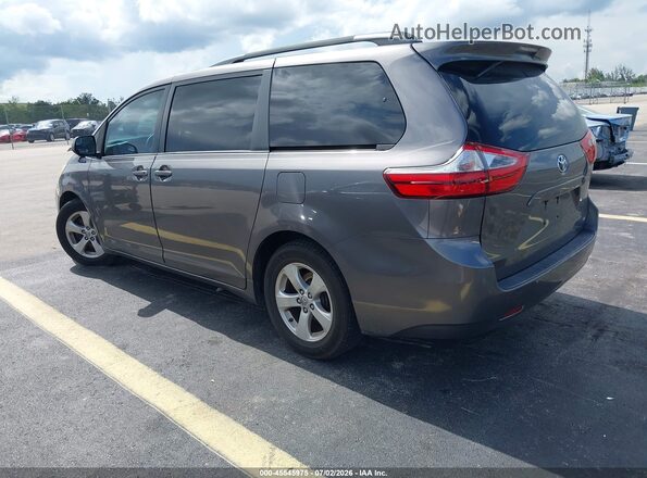5TDKZ3DC6HS870817 2017 TOYOTA SIENNA Gray უკანა მარცხენა