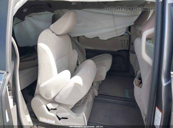 5TDKZ3DC6HS870817 2017 TOYOTA SIENNA Gray VIN კოდის სტიკერის ხედი