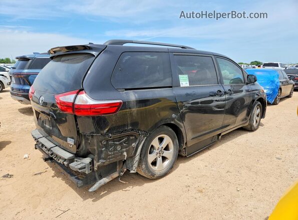5TDKZ3DC6JS915325 2018 TOYOTA SIENNA Black Հետևի աջ