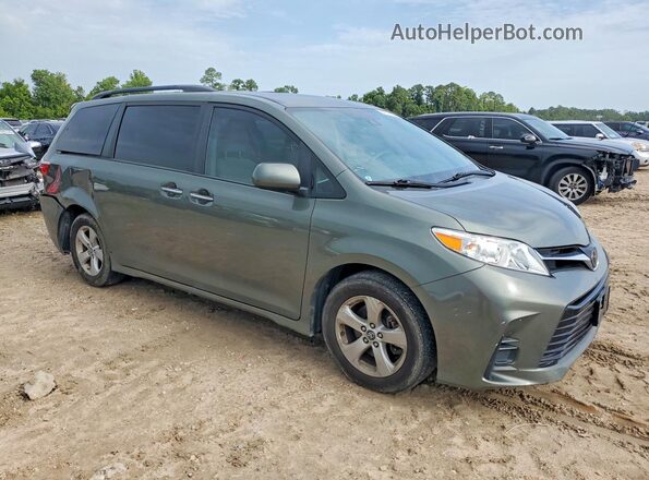 5TDKZ3DC6KS981830 2019 TOYOTA SIENNA Green წინა მარჯვენა