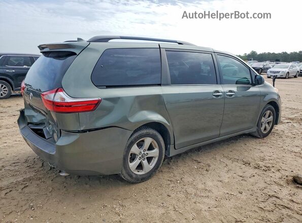 5TDKZ3DC6KS981830 2019 TOYOTA SIENNA Green უკანა მარჯვენა