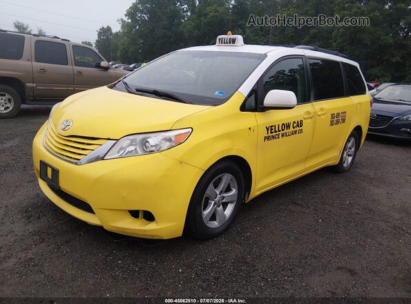 5TDKZ3DC7HS767941 2017 TOYOTA SIENNA Turquoise Vista tres cuartos delantera izquierda