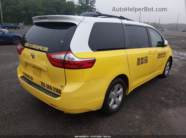 5TDKZ3DC7HS767941 2017 TOYOTA SIENNA Turquoise Trasero derecho
