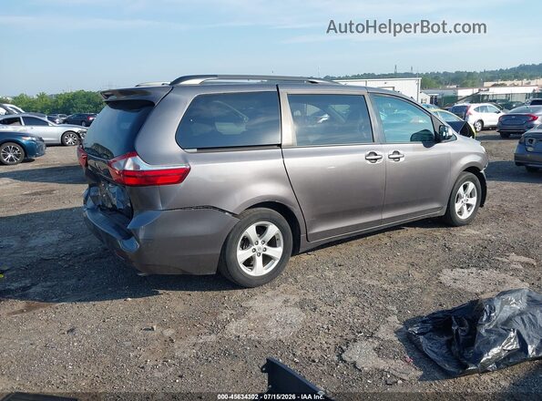 5TDKZ3DC7HS874178 2017 TOYOTA SIENNA Tan Tył prawy